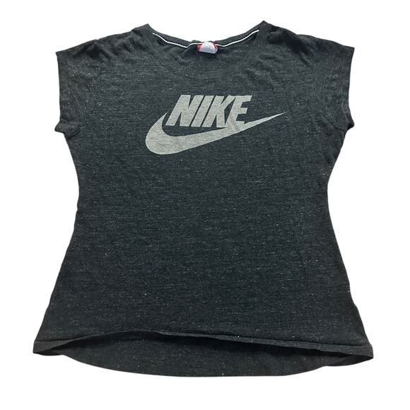 🍷Nike dark heather grey short sleeve tee size medium - Picture 1 of 5